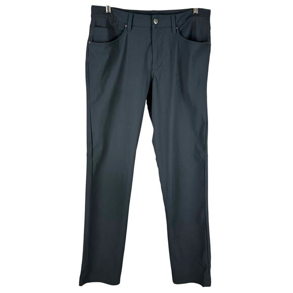 Lululemon ABC Pant Classic Warpstreme Charcoal Men's Size 32 x 31 EUC - Picture 1 of 7